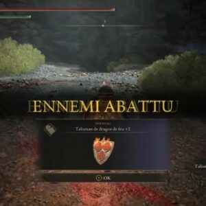 Talisman de dragon de feu +2 Elden Ring