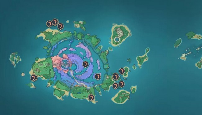 Unagi à nageoires rouges-genshin impact