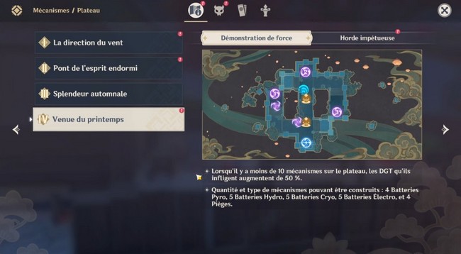 démonstration de force