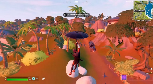 Emplacement bus de combat Fortnite