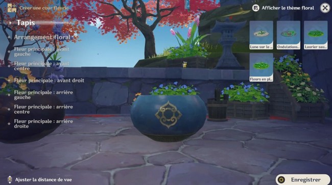 la cour fleurie 2- Soyeux et robuste, le lotus dans l'étang