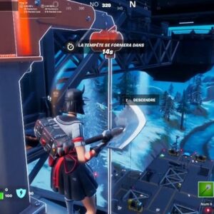 les poignées d'ascension à l'État-Major enfoui