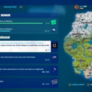 obtenir plusieurs types d’armes de rareté épique ou supérieure en une seule partie