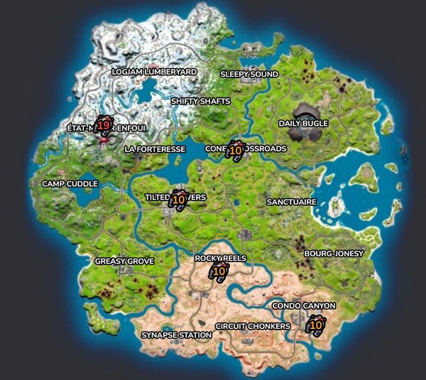 réacteur dorsal dans Fortnite