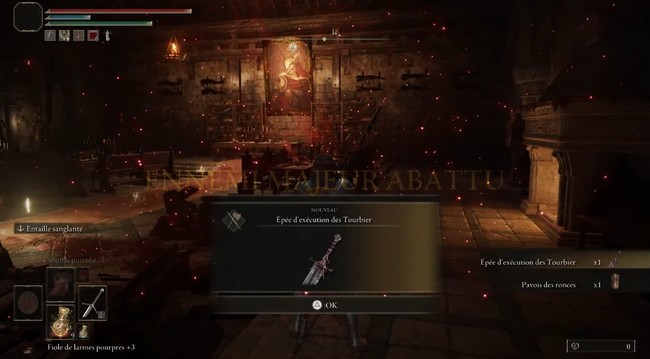 Épée d’exécution des Tourbier-elden ring