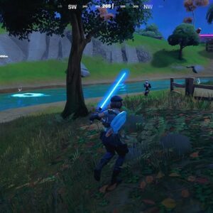 Bloquer des tirs avec un sabre laser