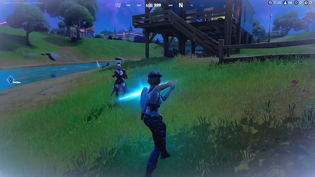 Bloquer des tirs avec un sabre laser