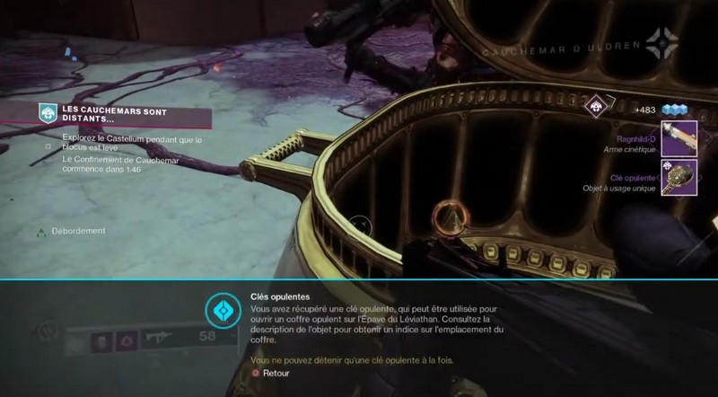 Clés Opulentes destiny 2