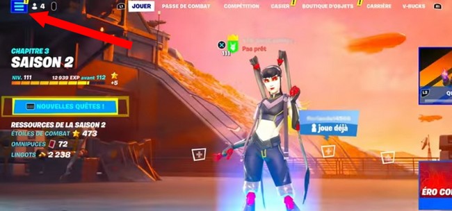 Comment se faire rembourser le skin Julie des plages dans Fortnite