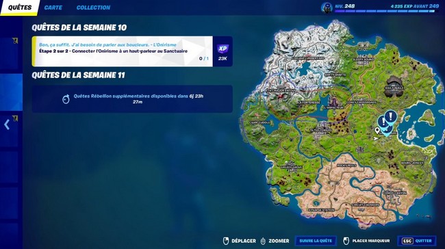 Connecter L'onirisme à un haut-Parleur au Sanctuaire