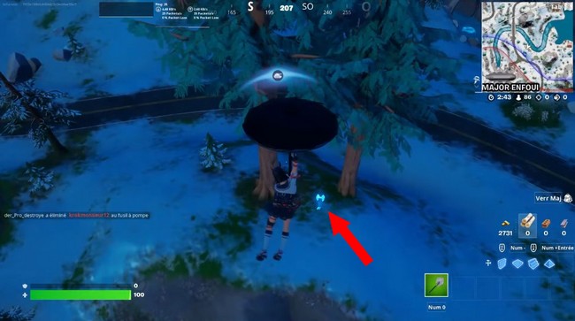 Couper le courant sur les panneaux de contrôle à l'intérieur de l'Etat Major enfoui