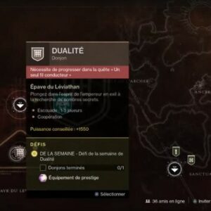Destiny 2 - Donjon Dualité