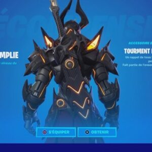 Débloquer le Sac à dos Tourment De Chevalier dans Fortnite