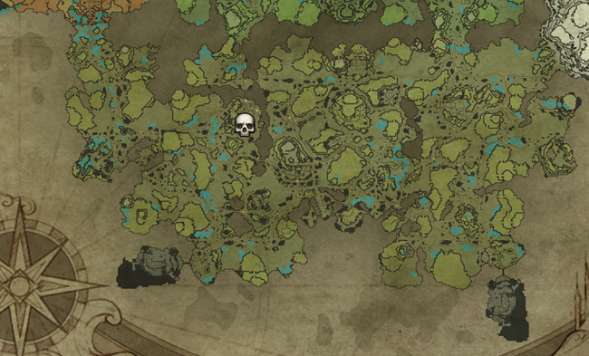 Emplacement Grayson l'armurier pour la recette de la pierre à aiguiser