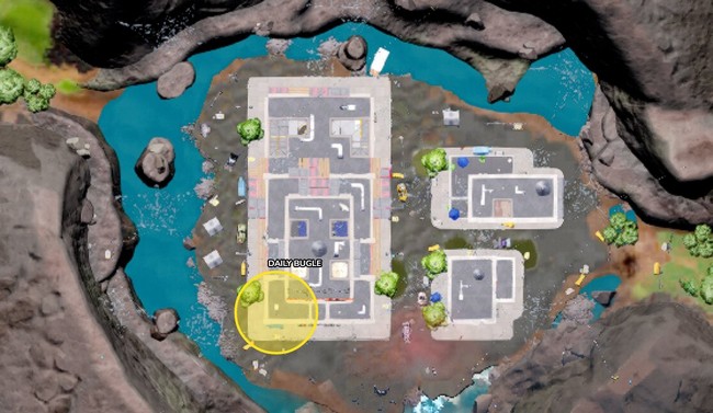 Emplacement PNJ Doctor Strange Fortnite chapitre 3 saison 2