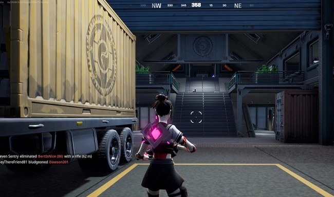 Emplacement Panneau de contrôle Etat Major Enfoui 1