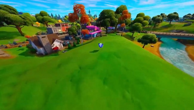 Emplacement jeton de Gain de niveau à Coney Crossroads Fortnite Chapitre 3 Saison 2