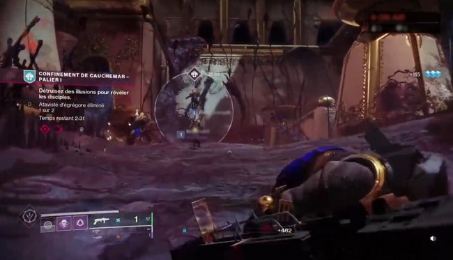 Guide Destiny 2 Confinement de Cauchema-1