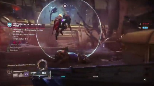 Guide Destiny 2 Confinement de Cauchema Palier 2-1