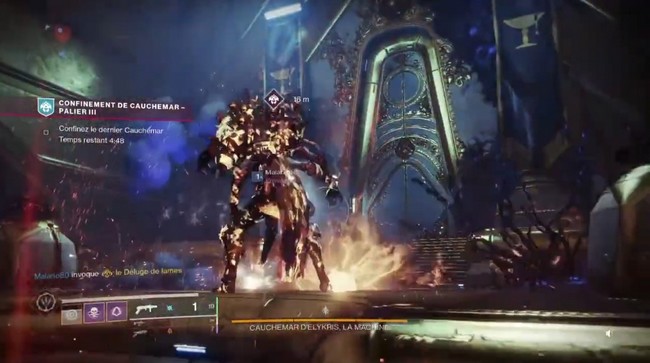 Guide Destiny 2 Confinement de Cauchema Palier 3