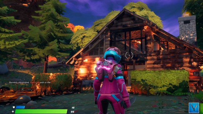 Mettre le feu à des structures dans Fortnite, Pack de quêtes de l’assassin volcanique