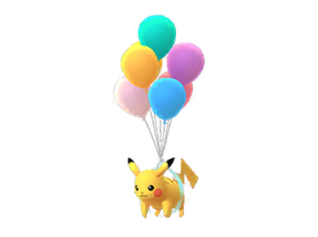Pikachu ballon normal