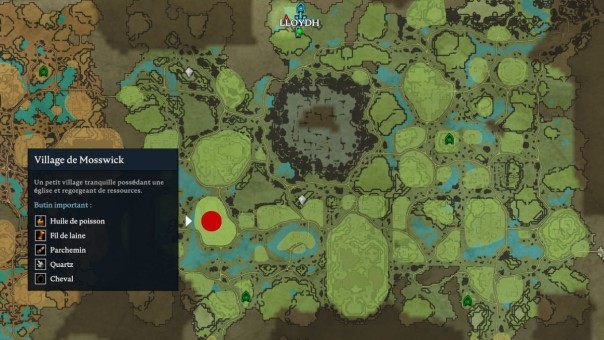 Emplacement l'huile de poisson