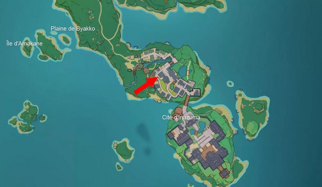 acheter du poivre à Inazuma