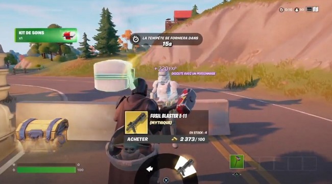acheter un Fusil Blaster E-11 dans Fortnite