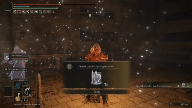 'invocation Kristoff chevalier des dragons anciens