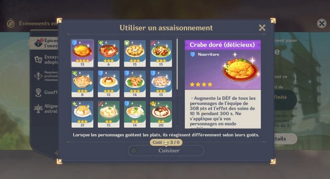 utiliser un assaisonnement