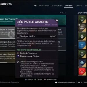 vestiges d'effroi destiny 2