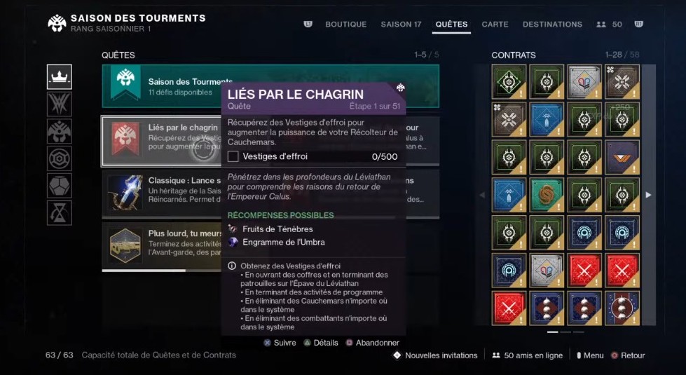 vestiges d'effroi destiny 2