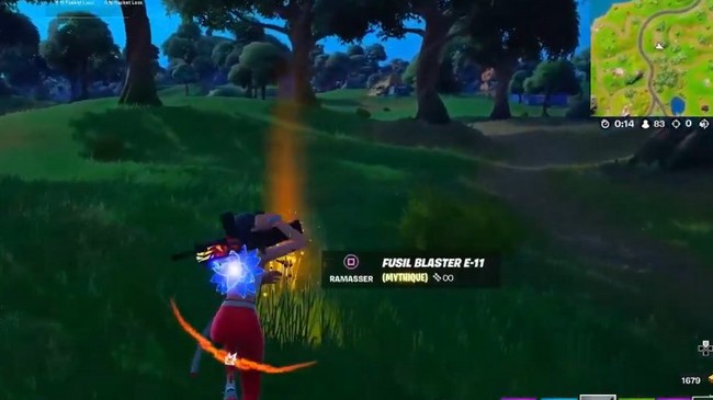 Blaster E-11 fortnite saison 3 chapitre 3