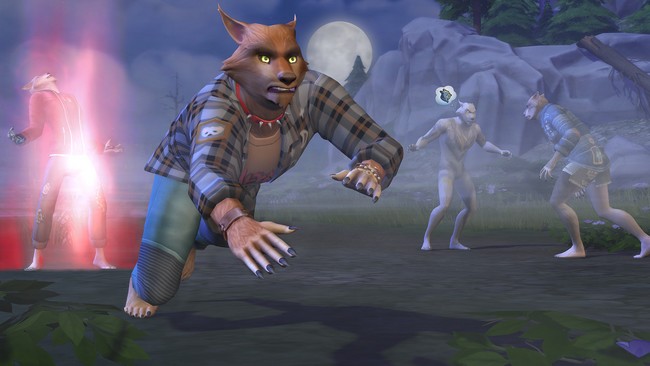 Comment se transformer en loup-garou avec des Cheat Codes sims 4