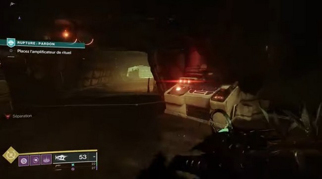 Destiny 2 emplacement Automate de Calus - Rupture Pardon