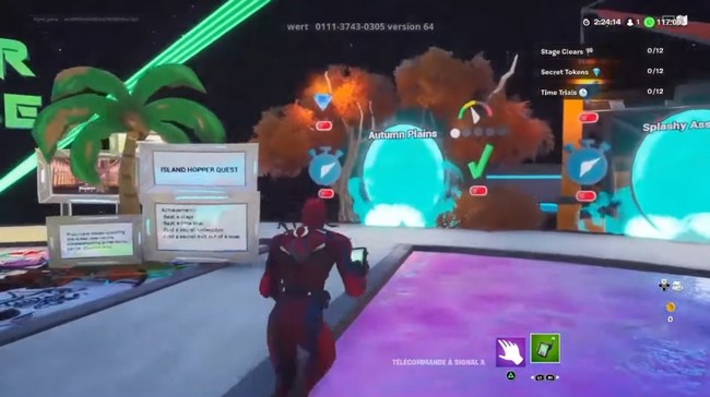 Déverrouiller 3 exploits dans Parkour cosmique