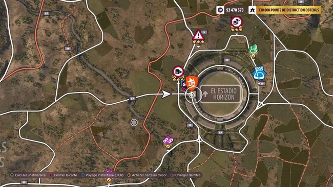 El Estadio Horizon dans Forza Horizon 5