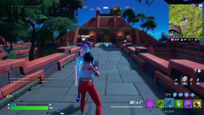 Emplacement Solaire Fortnite saison 3 chapitre 3