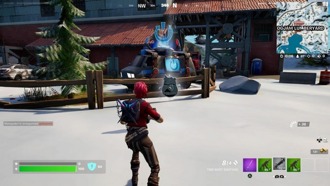 Emplacement des jetons de BricBroc à Logjam Lumberyard 1-Fortnite