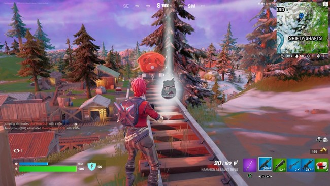 Emplacement des jetons de BricBroc à Shifty Shafts Fortnite-2