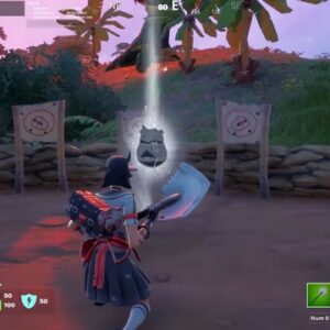 Emplacement jeton de BricBroc au Bourg Jonesy 2 Fortnite