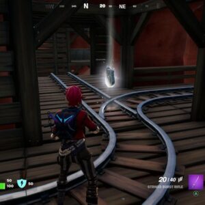 Emplacement jeton de BricBroc à Mini Mine 1 Fortnite