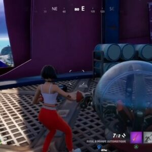 FORTNITE SAISON 3 - PARCOURIR 2000 MÈTRES DANS UNE BULLE MOBILE