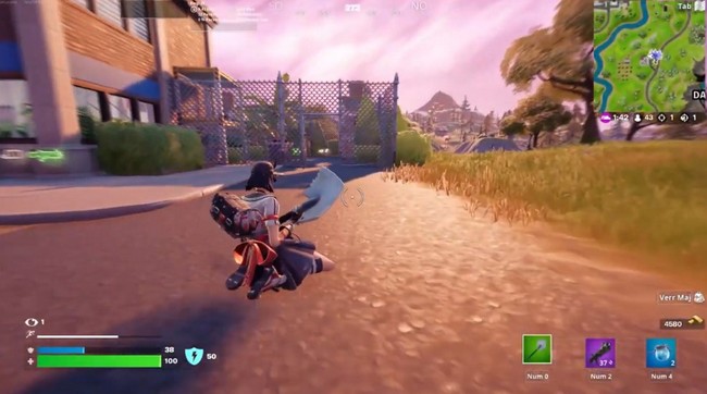 Grimper à une corniche dans les 3 s après avoir glissé