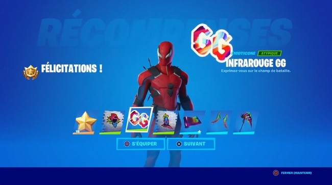 Infrarouges GG fortnite