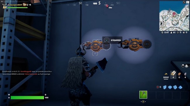 Lance-scies fortnite saison 3 chapitre 3