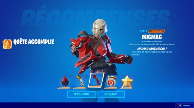 MicMac ( Antimécha) fortnite