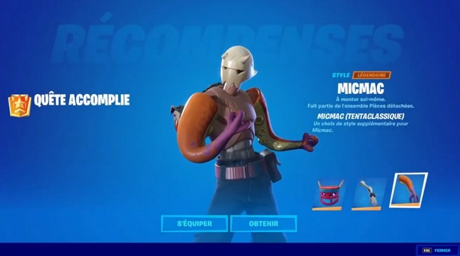 Micmac (Tentaclassique) Fortnite