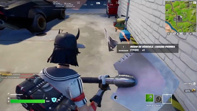 Modif de véhicule-chasse -pierres